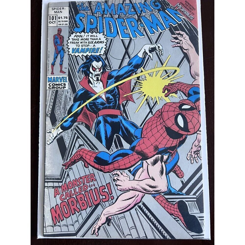 The Amazing Spider-Man #101 Comic Book - Marvel Comics! - 2nd Print